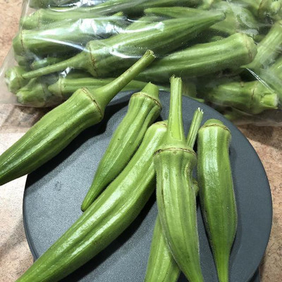 Farmonix Z80_N_Ladies Finger/Bhindi/Okra Seeds Seed(50 per packet)