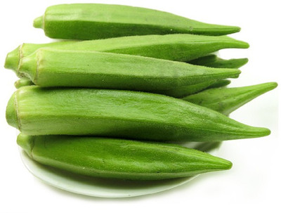 KLARKEE Z2468_B_Okra Vegetable Seeds Seed(300 per packet)