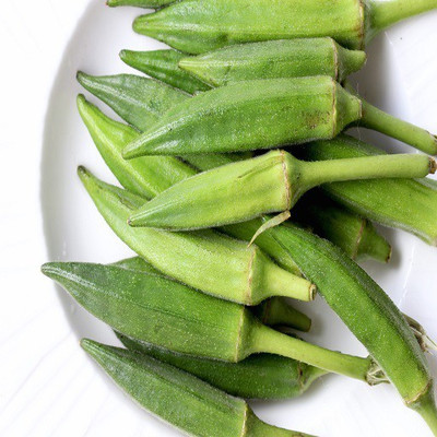 Farmonix Z96_O_Okra Lady Finger /Green Okra Seeds Seed(50 per packet)