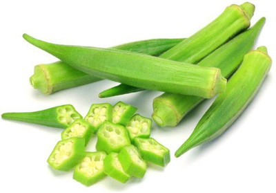 Farmonix Z836_R_Top Quality Organic Ladies Finger/Fresh Okra Seeds Seed(100 per packet)