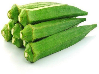 Farmonix Z513_I_Okra Lady Finger /Green Okra Seeds Seed(80 per packet)