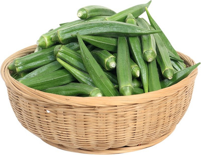Corofitam Z2389_R_Okra Lady Finger /Green Okra Seeds Seed(300 per packet)