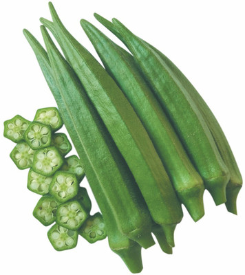 Farmonix Z566_U_Ladies Finger/Bhindi/Okra Seeds Seed(80 per packet)