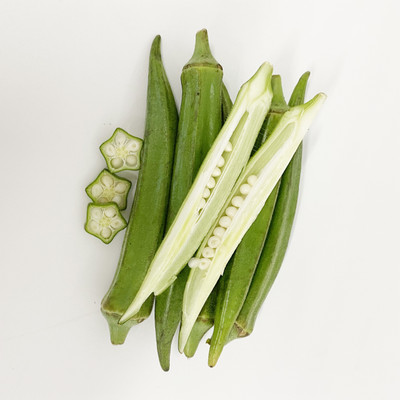 KLARKEE Z3133_D_Okra Lady Finger /Green Okra Seeds Seed(1000 per packet)
