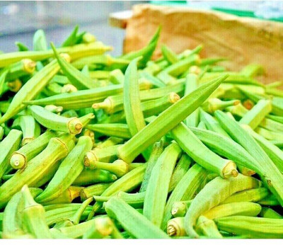 Farmonix Z56_R_SEEDS OKRA CLEMSON GARDEN VEGETABLE HEIRLOOM Seed(50 per packet)