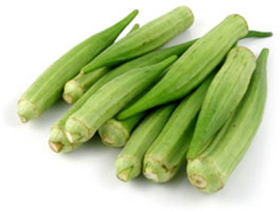Farmonix Z2765_O_Okra Lady Finger /Green Okra Seeds Seed(500 per packet)