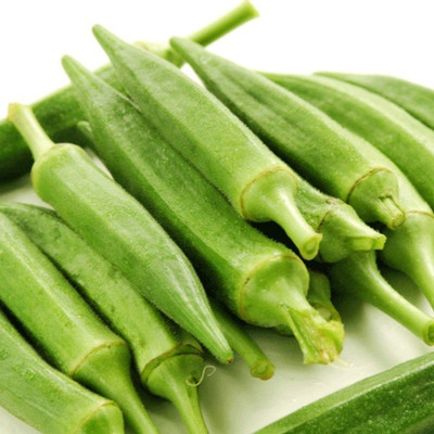 Farmonix Z1117_N_Clemson Spineless Okra Seeds Seed(100 per packet)
