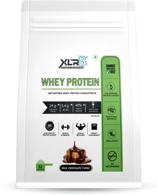 XLR8 Whey Protein with 24 g protein, 5.4 g BCAA Whey Protein