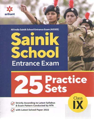 Arihant Sainik School Entrance Exam (Aissee) 25 Practic Sets Class-9 ENGLISH(Paperback, ARIHANT EXPERT TEAM)