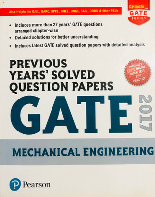 GATE Mechanical Engineering Previous Years Solved Question Papers(Paperback, pearson)
