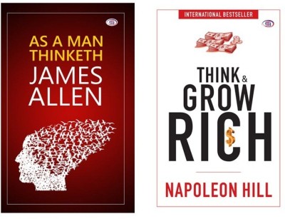Two Great Books Combo Of As A Man Thinketh & Think And Grow Rich(Paperback, James Allen, Nepoliyan Hill)