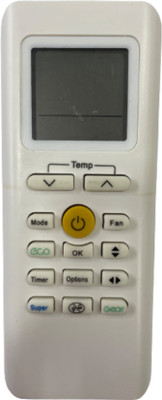 Electvision Remote Control for Ac 205A Compatible with Media Ac Remote Controller(White)