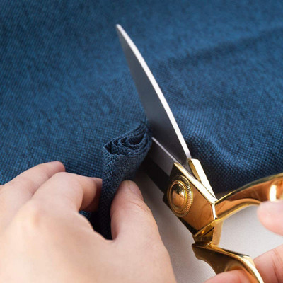 PuthaK Fabric Scissors Professional 10.50 inch Heavy Duty Scissors(Set of 1, Gold, Silver)
