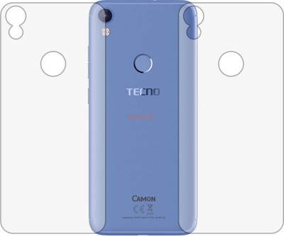 ZINGTEL Back Screen Guard for TECNO IN5 CAMON I (Matte Finish)(Pack of 2)