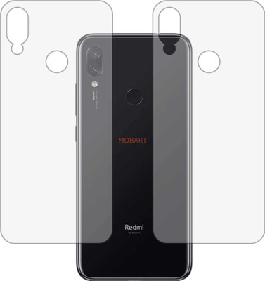 MOBART Back Screen Guard for MI REDMI NOTE 7 PRO (Matte Finish)(Pack of 2)