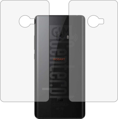 MOBART Back Screen Guard for REDMI NOTE 2 GLOBAL EDITION (Matte Finish)(Pack of 2)