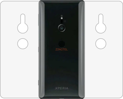ZINGTEL Back Screen Guard for SONY XPERIA XZ2 (Matte Finish)(Pack of 2)