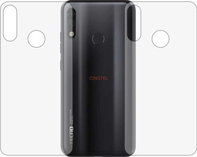 ZINGTEL Back Screen Guard for TECNO CAMON I CLICK 2 (Matte Finish)(Pack of 2)