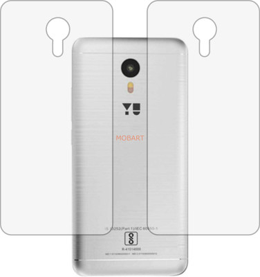 MOBART Back Screen Guard for MICROMAX YU YUNICORN (Matte Finish)(Pack of 2)