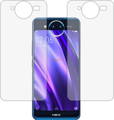 MOBART Back Screen Guard for VIVO DUAL DISPLAY (Matte Finish)(Pack of 2)