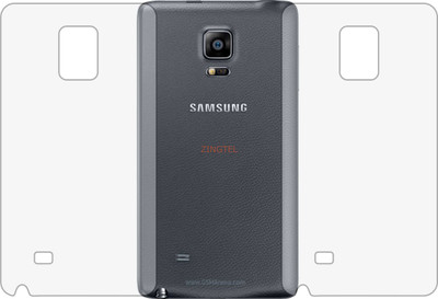 ZINGTEL Back Screen Guard for SAMSUNG GALAXY NOTE EDGE (Matte Finish)(Pack of 2)