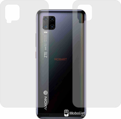 MOBART Back Screen Guard for ZTE BLADE AXON 11 4G (Matte Finish)(Pack of 2)