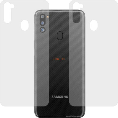 ZINGTEL Back Screen Guard for SAMSUNG M21 2021 (Matte Finish)(Pack of 2)