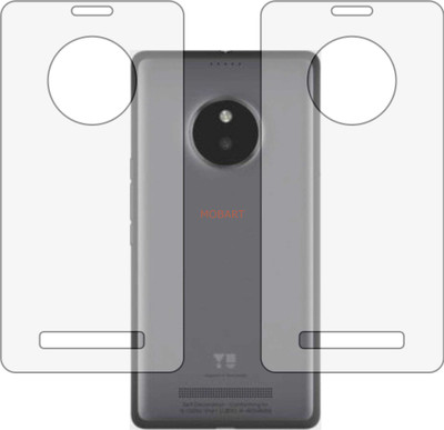 MOBART Back Screen Guard for YU YUREKA(Pack of 2)