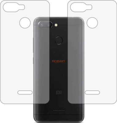 MOBART Back Screen Guard for MI REDMI 6 (Matte Finish)(Pack of 2)