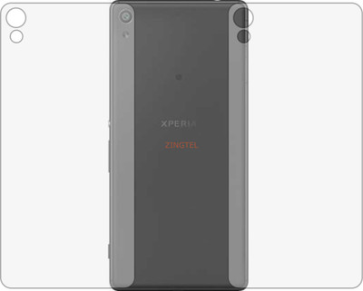 ZINGTEL Back Screen Guard for Sony Xperia XA Ultra Dual(Pack of 2)