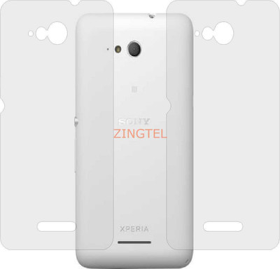 ZINGTEL Back Screen Guard for SONY XPERIA E4G E2053 (Matte Finish)(Pack of 2)