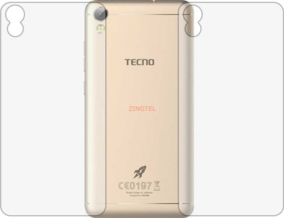 ZINGTEL Back Screen Guard for TECNO I5 (Matte Finish)(Pack of 2)