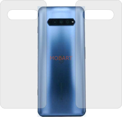 MOBART Back Screen Guard for REDMI BLACK SHARK 4 PRO (Matte Finish)(Pack of 2)