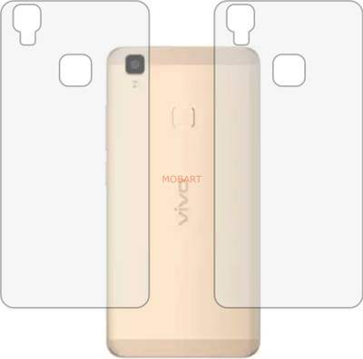 MOBART Back Screen Guard for VIVO V3 (Matte Finish)(Pack of 2)