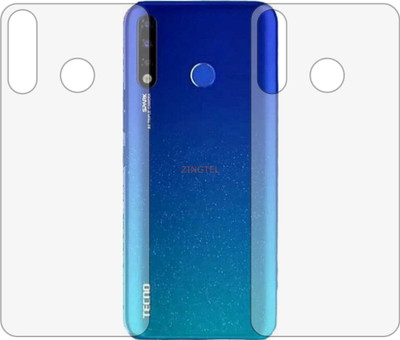 ZINGTEL Back Screen Guard for TECNO SPARK 4 (KC2) (Matte Finish)(Pack of 2)