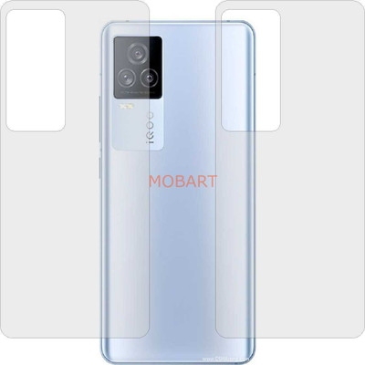 MOBART Back Screen Guard for VIVO IQOO 7 LEGEND 5G (Matte Finish)(Pack of 2)