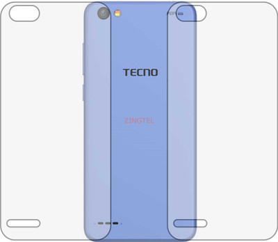ZINGTEL Back Screen Guard for TECNO POP 1 PRO (Matte Finish)(Pack of 2)