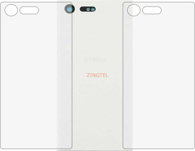 ZINGTEL Back Screen Guard for SONY XPERIA X COMPACT(Pack of 2)
