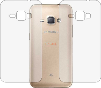 ZINGTEL Back Screen Guard for SAMSUNG GALAXY J1 2016 (Matte Finish)(Pack of 2)
