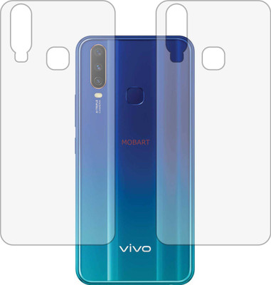 MOBART Back Screen Guard for VIVO Y12 (Matte Finish)(Pack of 2)