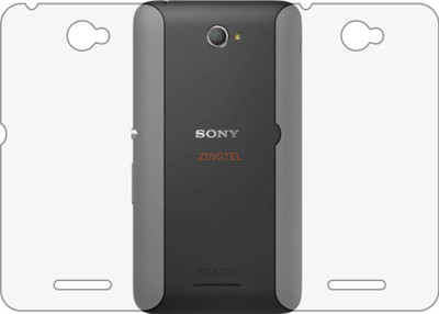 ZINGTEL Back Screen Guard for SONY XPERIA E4 DUAL (Matte Finish)(Pack of 2)