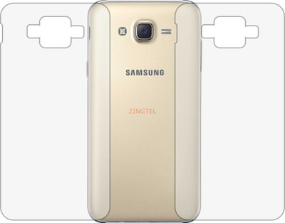 ZINGTEL Back Screen Guard for SAMSUNG GALAXY J7 SM J700F (Matte Finish)(Pack of 2)