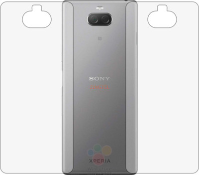 ZINGTEL Back Screen Guard for SONY XPERIA XA3 ULTRA (Matte Finish)(Pack of 2)