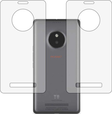 MOBART Back Screen Guard for MICROMAX YU5200 (YUREKA S) (Matte Finish)(Pack of 2)