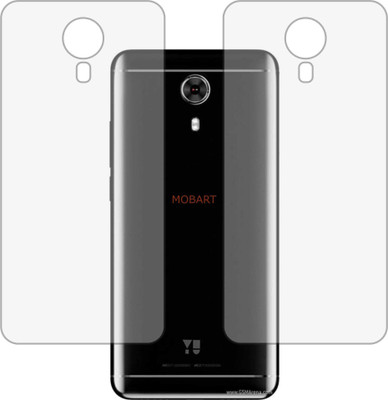 MOBART Back Screen Guard for MICROMAX YU5040 (YUREKA BLACK) (Matte Finish)(Pack of 2)