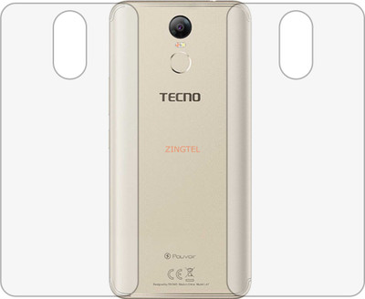 ZINGTEL Back Screen Guard for TECNO POUVOIR 2 (Matte Finish)(Pack of 2)