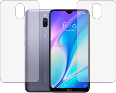 MOBART Back Screen Guard for MI REDMI 8A (Matte Finish)(Pack of 2)