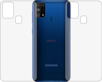 ZINGTEL Back Screen Guard for SAMSUNG GALAXY M31 (Matte Finish)(Pack of 2)