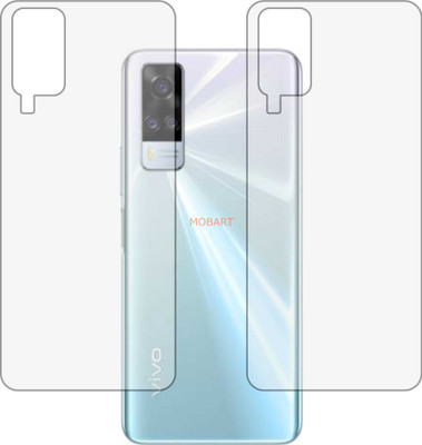 MOBART Back Screen Guard for VIVO Y51 (Matte Finish)(Pack of 2)