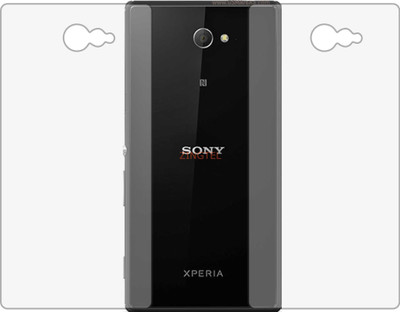 ZINGTEL Back Screen Guard for SONY XPERIA M2 (Matte Finish)(Pack of 2)